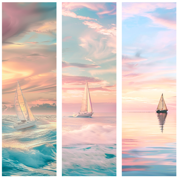 Sailboat collage